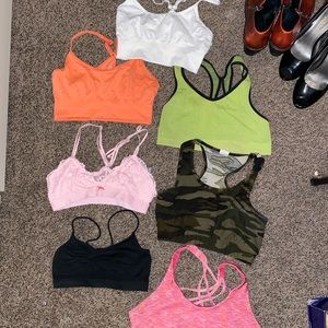 Sports bra/bralette lot